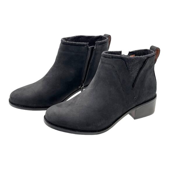 Vionic Women's Joslyn Black Ankle Boot Sz 7 Weather Resistant New In Box - Picture 6 of 13